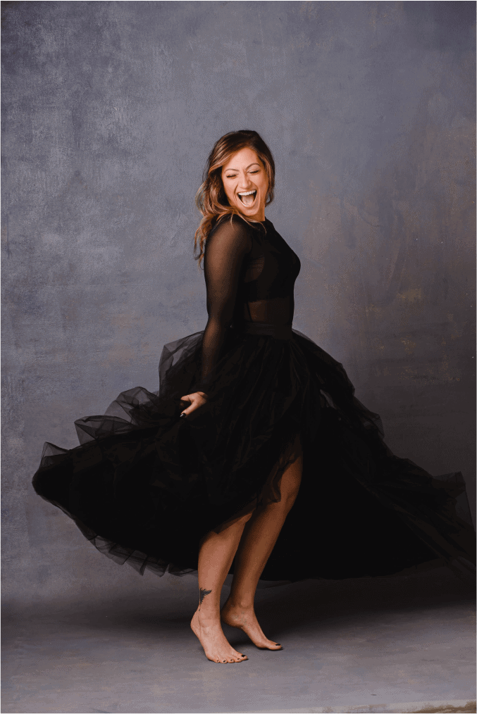 Jamie Jensen - Dancing in Black Dress